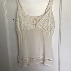 White tank top by blush noir in size small